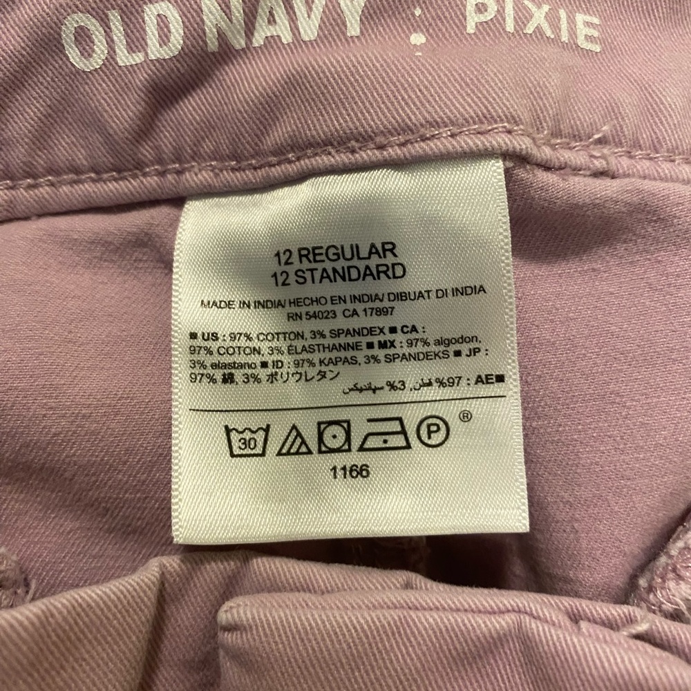 Old Navy Lavender Pixie Pants - image 3